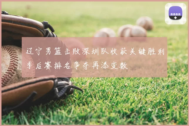 辽宁男篮击败深圳队收获关键胜利季后赛排名争夺再添变数